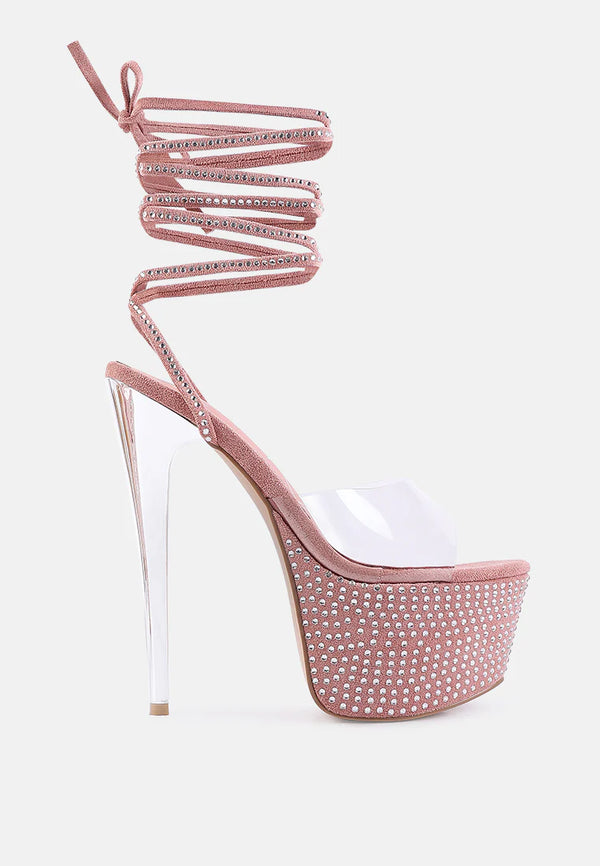 Plataforma Marylin Rosa para mujer | BeneShoes