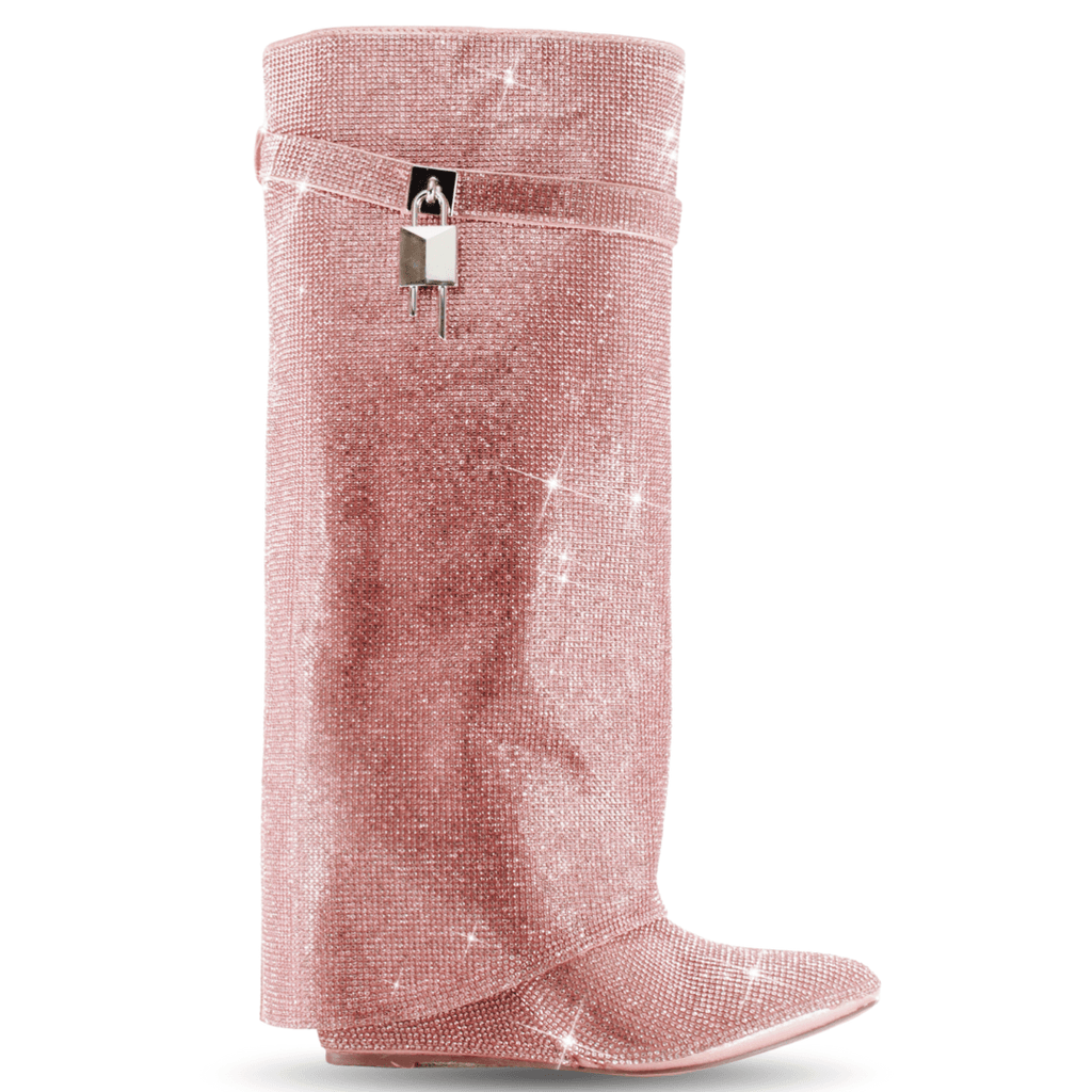 Bota Fernanda Diamond Rosa