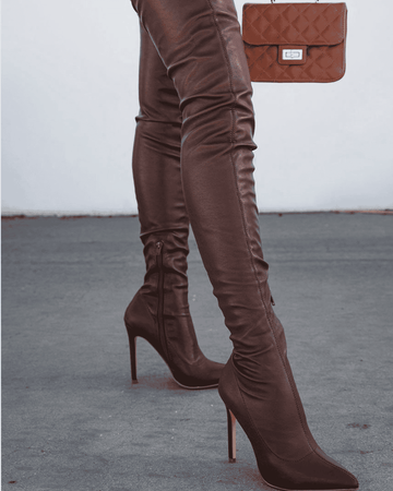Bota Emily Café para mujer | BeneShoes
