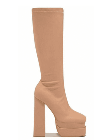 Bota Dayanne Nude para mujer | BeneShoes