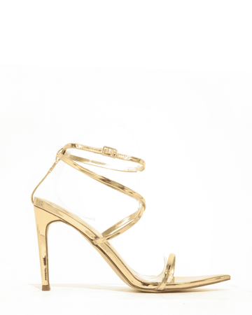 Zapato Lucia Dorado para mujer | BeneShoes