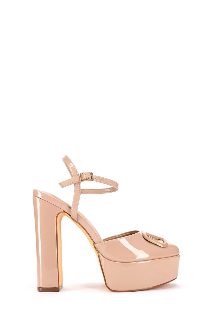 Plataforma Valentino Nude