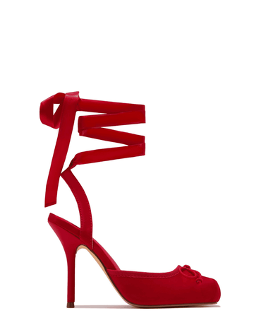 Zapato Ballerina Rojo para mujer | BeneShoes