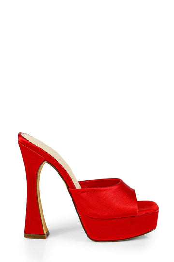Plataforma Elaine Rojo para mujer | BeneShoes