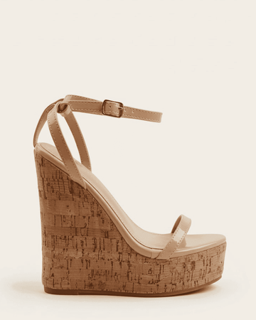 Plataformas Triana Nude para mujer | BeneShoes