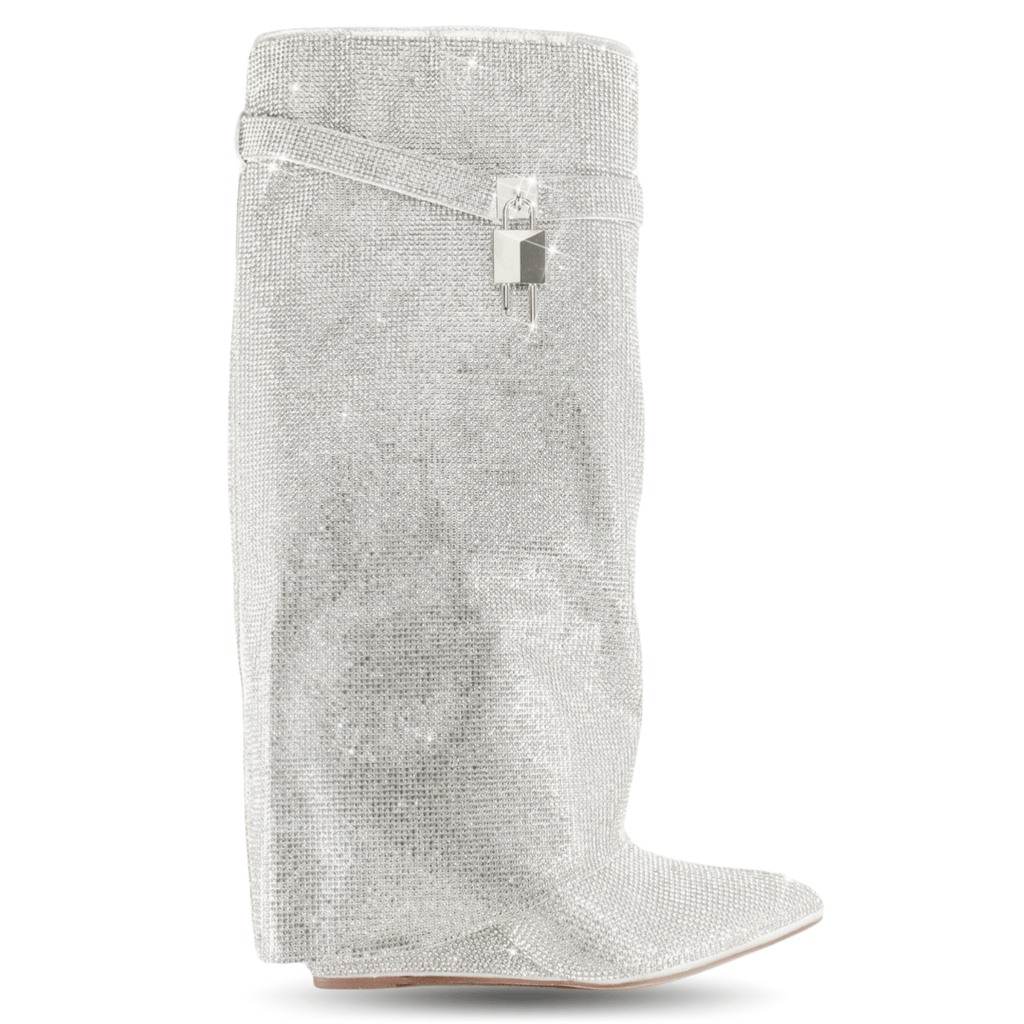 Bota Fernanda Diamond Plata