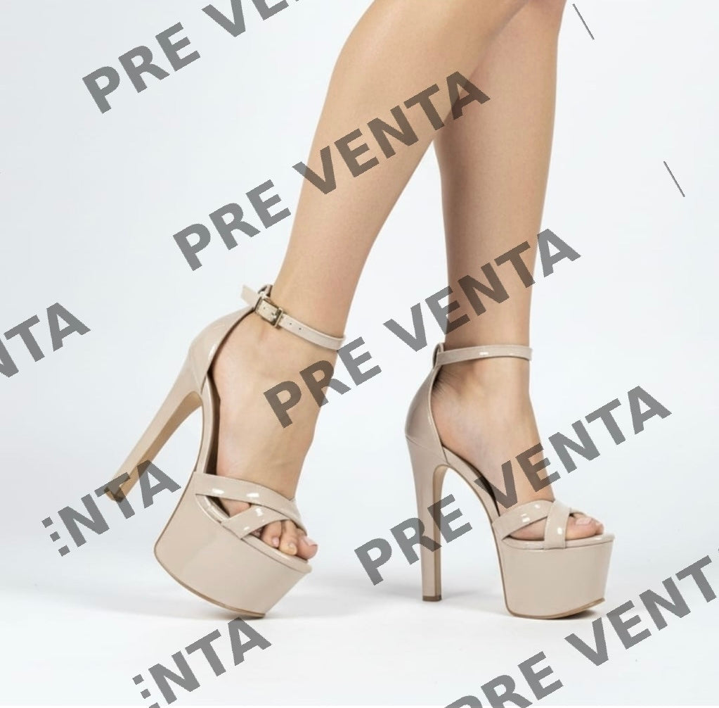 Plataforma Kate Nude