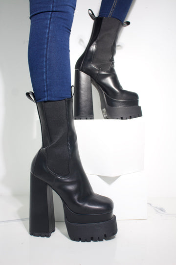 Botin Lucia Negro para mujer | BeneShoes