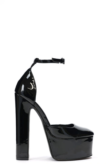 Plataforma Giselle Negro para mujer | BeneShoes