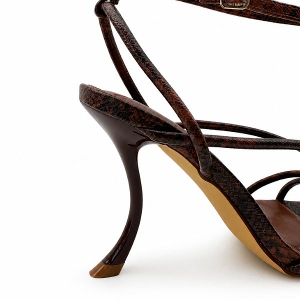 Zapato Alessia Café Animal Print
