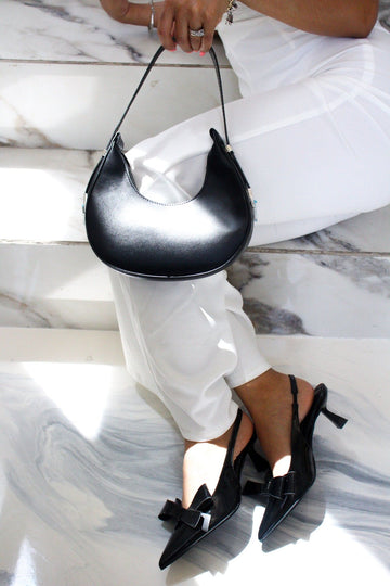 Bolsa Moon Negra para mujer | BeneShoes