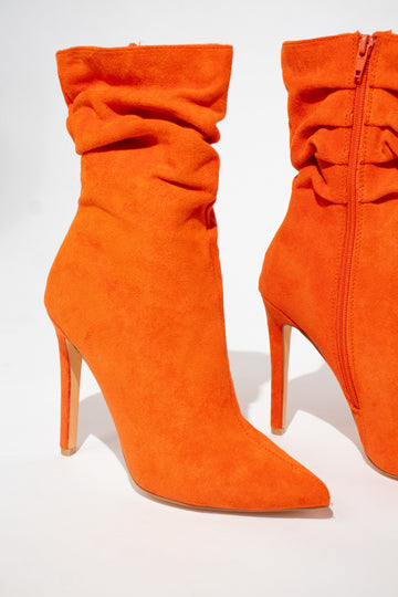 Botin Liana Naranja para mujer | BeneShoes