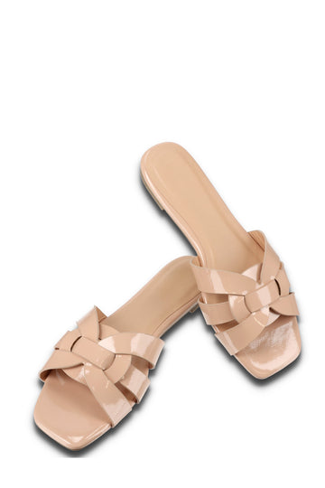Sandalia Blossom Nude para mujer | BeneShoes
