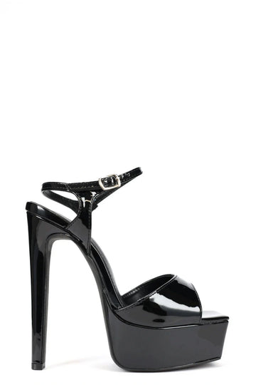 Plataforma Shanty Negro para mujer | BeneShoes