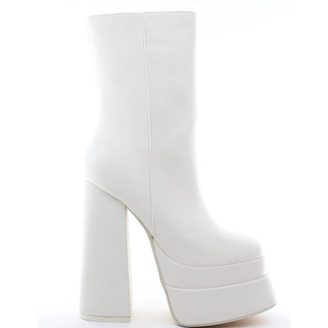 Botin Rebecca Blanco para mujer | BeneShoes