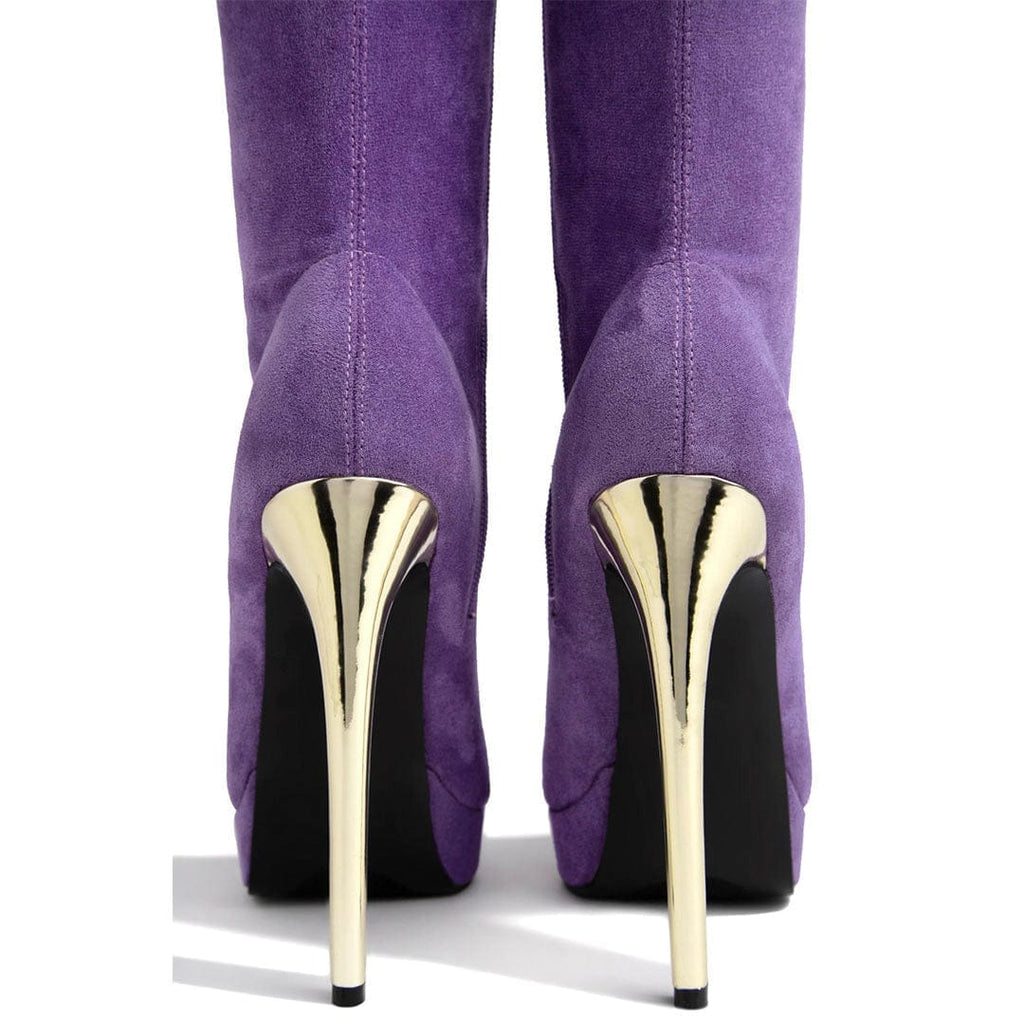 Botas Vienna Moradas BeneShoes