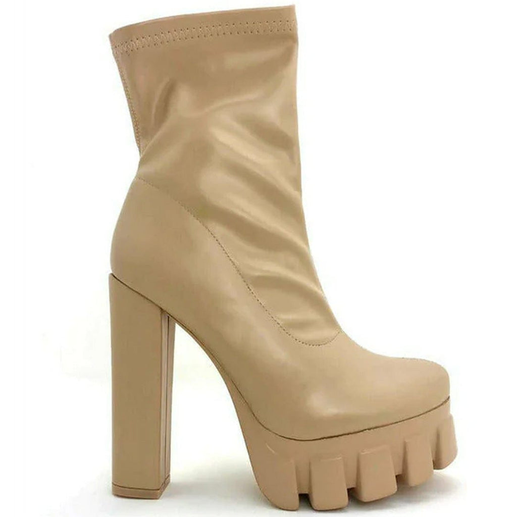 Botines Italia Nude
