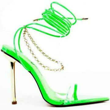 Zapato Lizzy Verde para mujer | BeneShoes