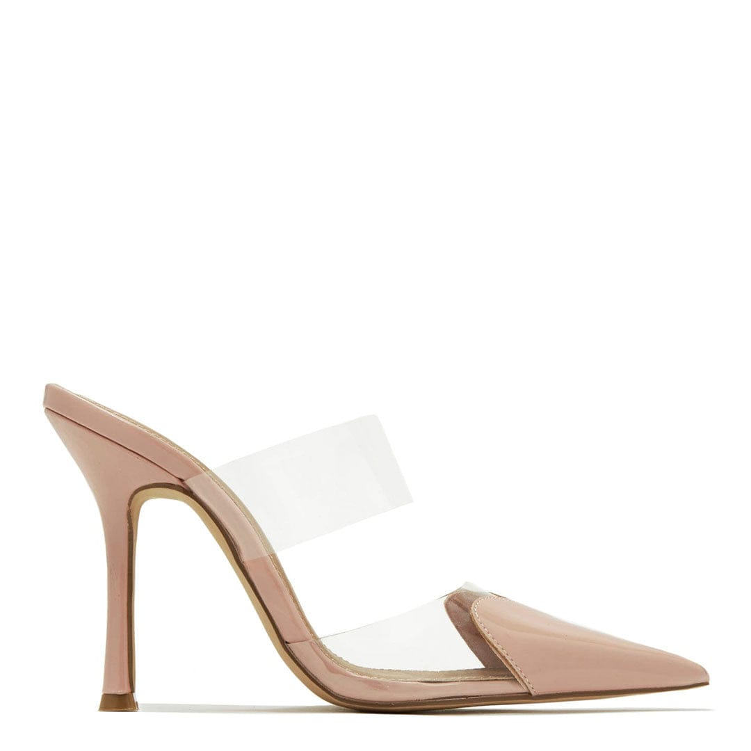 Sandalia nude com transparência cheap
