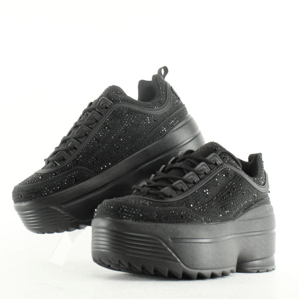 Tenis Maya Diamond Negro